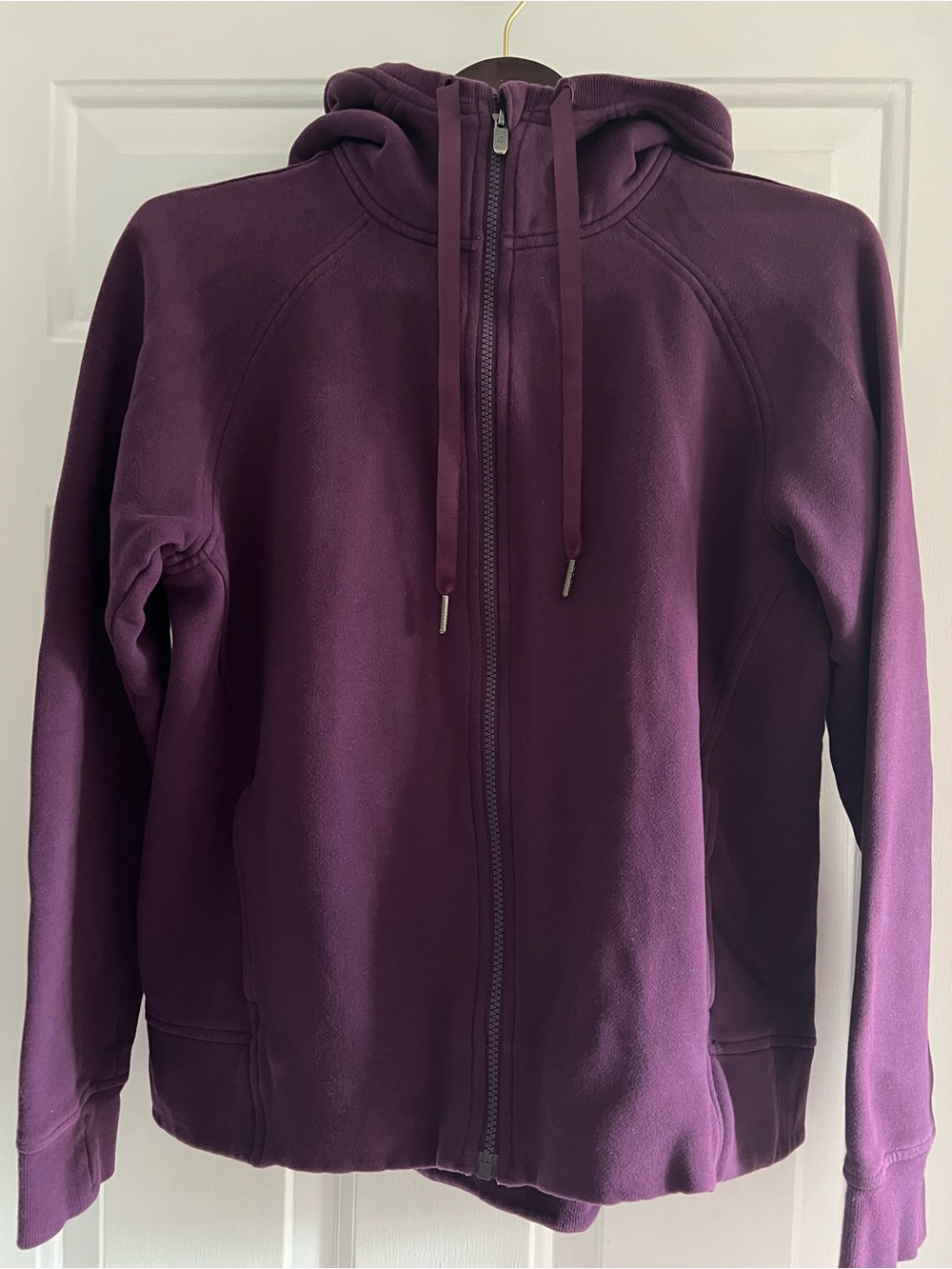lululemon athletica Women's Full-Zip Hoodie in Deep Plum